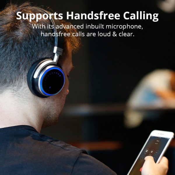 arc-bluetooth-headphones (4) Arc Over Ear Wireless Headphones with 20 Hour Battery Life by Tronsmart - Image 5