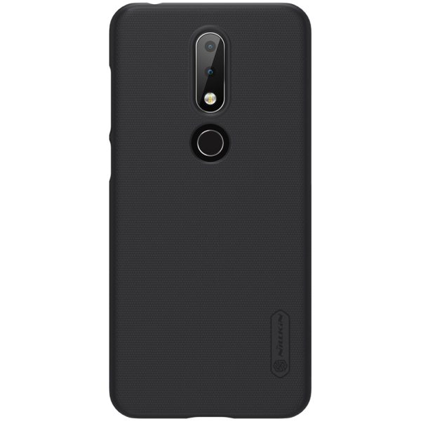 黑1 nokia 6.1 plus black frosted shield cover