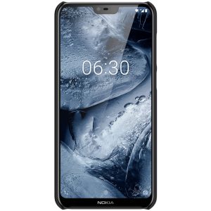 Nokia 6.1 Plus Frosted Shield Hard Cover by Nillkin - Black - Image 5