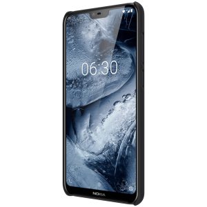 Nokia 6.1 Plus Frosted Shield Hard Cover by Nillkin - Black - Image 6