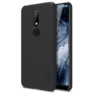 Nokia 6.1 Plus Frosted Shield Hard Cover by Nillkin - Black - Image 4