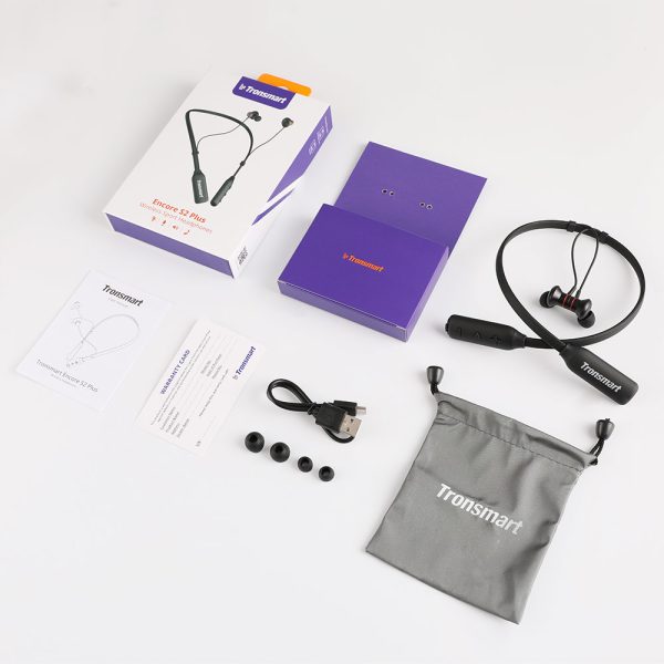Encore S2 Plus Neckband Sport Wireless Earphones by Tronsmart - Image 2