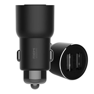 Xiaomi ROIDMI 3S Bluetooth 5V 3.4A Car Charger Music Player FM Smart APP - Black