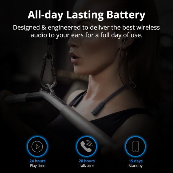 Encore S2 Plus Neckband Sport Wireless Earphones by Tronsmart - Image 5