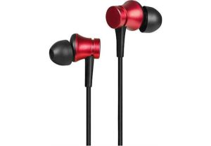 Xiaomi basic in-Ear Headphones Earphones Earbuds Headset with Remote & Mic - Red