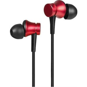 Xiaomi basic in-Ear Headphones Earphones Earbuds Headset with Remote & Mic - Red