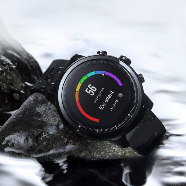 Amazfit Stratos Multisport Smartwatch with VO2max - Black - Image 3