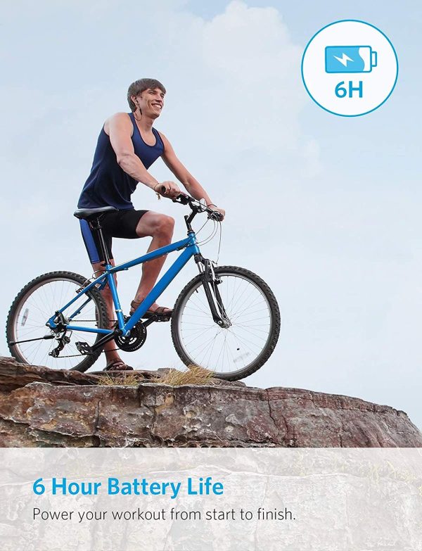 Anker SoundBuds Surge Lightweight Wireless Headphones, Bluetooth 4.1 Sports Earphones - A3236011 - Image 3