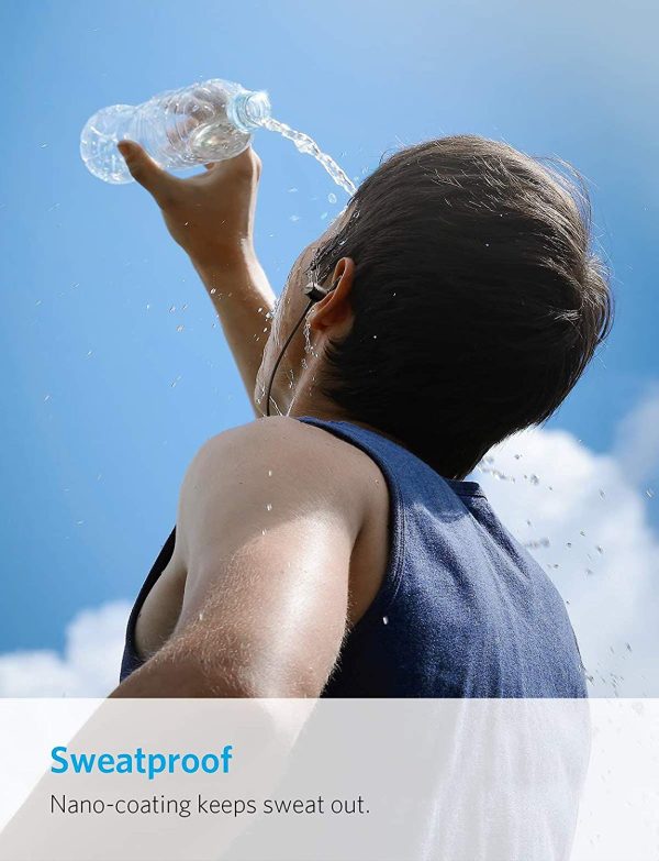 Anker SoundBuds Surge Lightweight Wireless Headphones, Bluetooth 4.1 Sports Earphones - A3236011 - Image 4