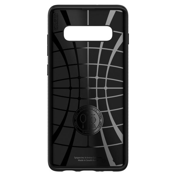Spigen Galaxy S10 Case Liquid Air - Matte Black - 605CS25799 - Image 6