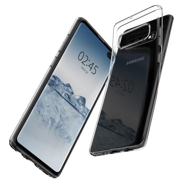 Spigen Galaxy S10 Plus Case Liquid Crystal - Crystal Clear - 606CS25761 - Image 3