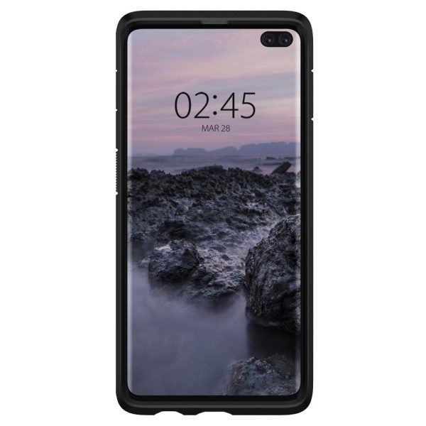 Spigen Galaxy S10 Plus Case Tough Armor - Black - 606CS25770 - Image 3