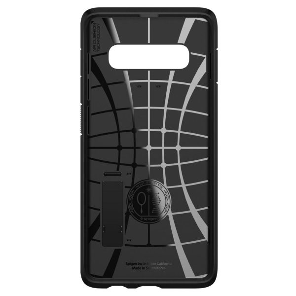 Spigen Galaxy S10 Plus Case Tough Armor - Black - 606CS25770 - Image 4