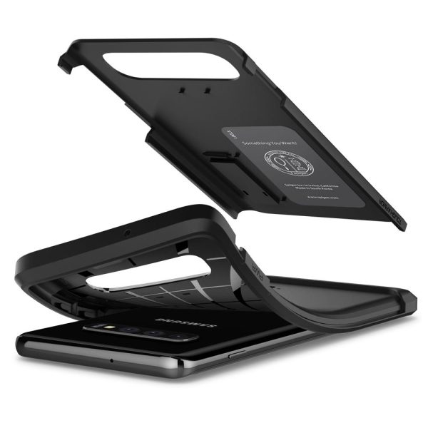 Spigen Galaxy S10 Plus Case Tough Armor - Black - 606CS25770 - Image 9