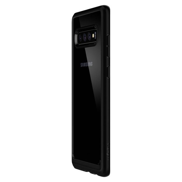 Spigen Galaxy S10 Plus Case Ultra Hybrid - Matte Black - 606CS25767 - Image 5