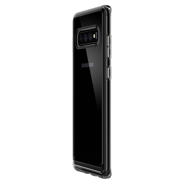 Spigen Galaxy S10 Plus Case Ultra Hybrid - Crystal Clear  - 606CS25766 - Image 3