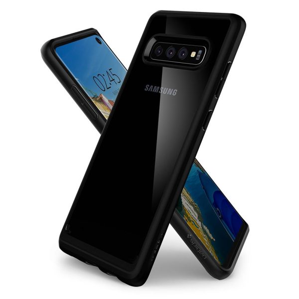 Spigen Galaxy S10 Case Ultra Hybrid - Matte Black - 605CS25802 - Image 5
