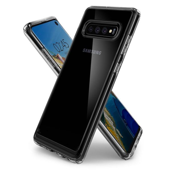Spigen Galaxy S10 Case Ultra Hybrid - Crystal Clear - 605CS25801 - Image 5