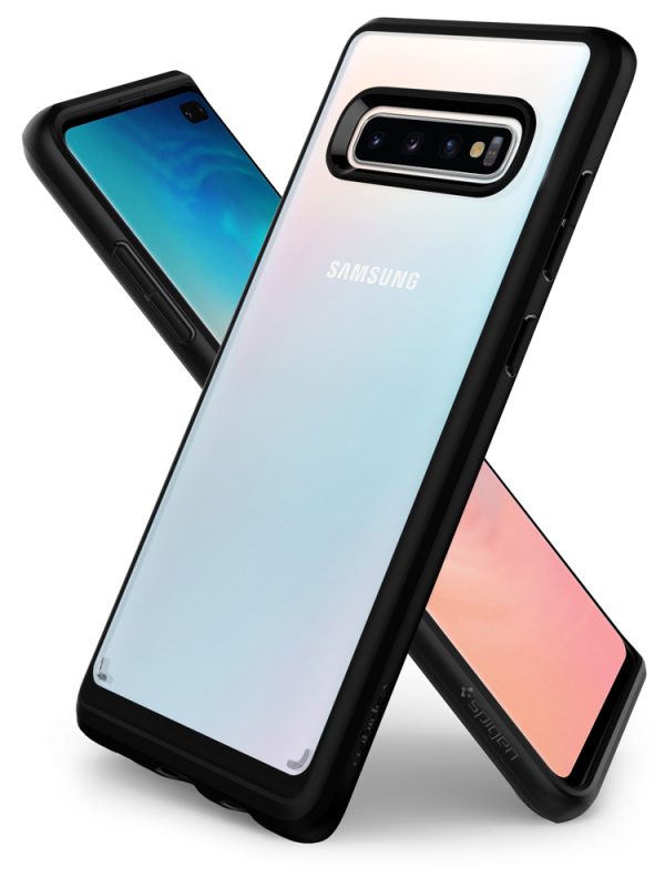 Spigen Galaxy S10 Plus Case Ultra Hybrid - Matte Black - 606CS25767 - Image 2