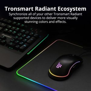 Tronsmart Shine X LED Gaming Mousepad with 16.8 Million RGB Mouse Mat - Image 9