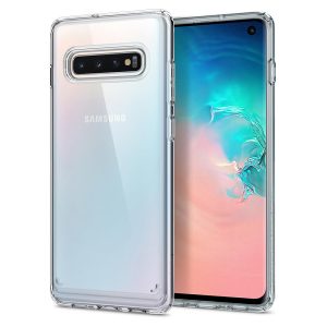 Spigen Galaxy S10 Case Ultra Hybrid - Crystal Clear - 605CS25801