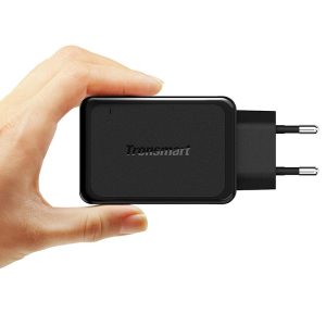 Tronsmart W3PTA 3 Ports USB Charger Qualcomm Certified Quick Charge 3.0 QC3.0 USB Smart Charger - EU Plug - Image 2