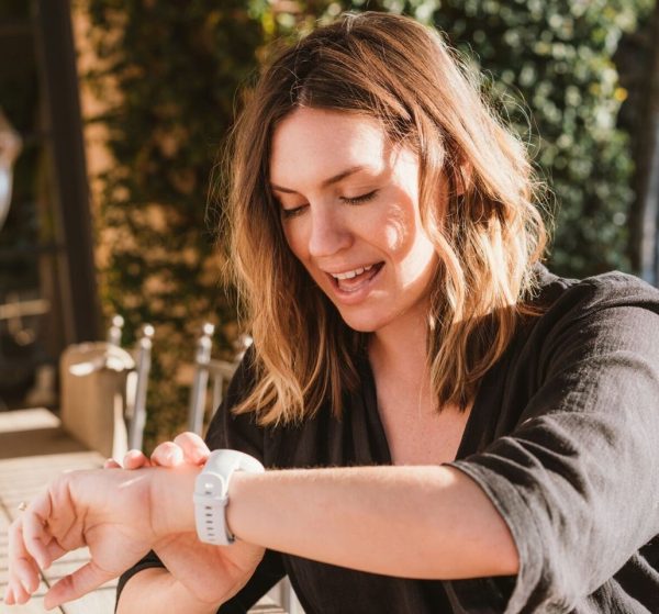 verge-woman-outdoor Verge Smartwatch by Amazfit - 5 Day Battery Life - Image 2