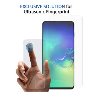Galaxy S10 Whitestone Dome Glass with UV Light & Easy Install Kit - Image 5
