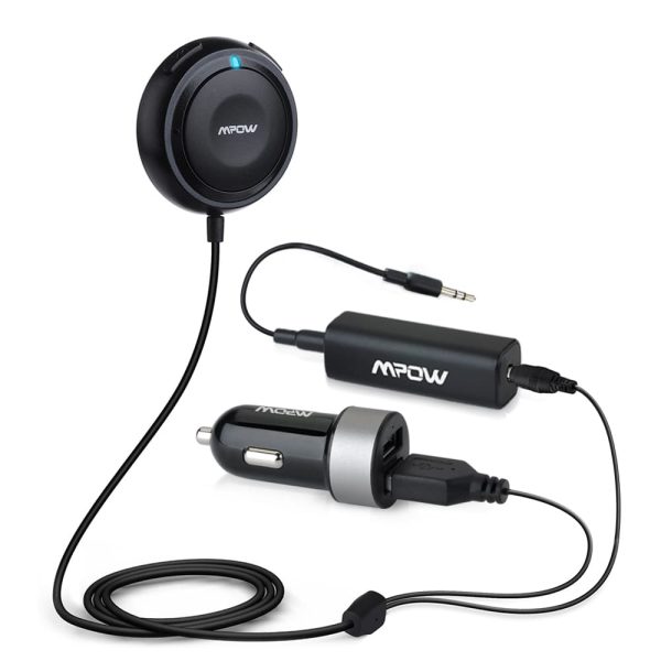 mbr2_a1__1_ Bluetooth Car Kit - Bluetooth Receiver Mpow® Streambot with Car Charger - Image 1