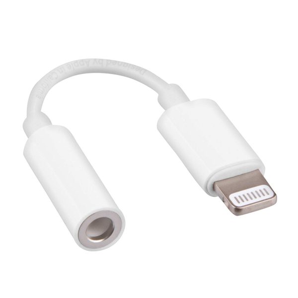 Apple Lightning to 3.5mm Headphone Jack Adapter - MMX62AMA - Image 1