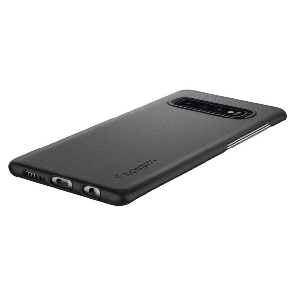 Spigen Galaxy S10+ Case Thin Fit Graphite Gray 606CS25757 - Image 5