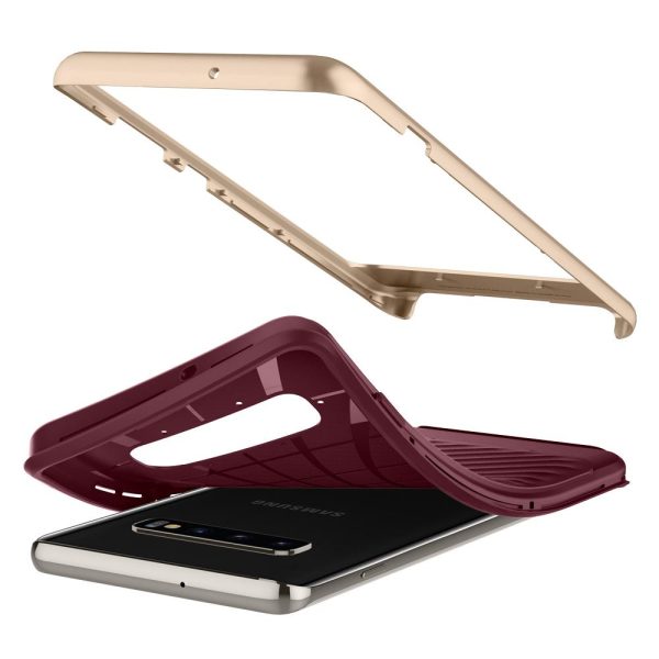 Spigen Galaxy S10+ Case Neo Hybrid Burgundy 606CS25775 - Image 6
