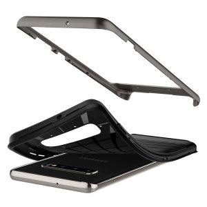 Spigen Galaxy S10+ Case Neo Hybrid Gunmetal 606CS25774 - Image 6