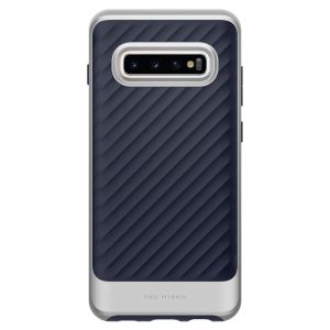 Spigen Galaxy S10+ Case Neo Hybrid Arctic Silver 606CS25776 - Image 2