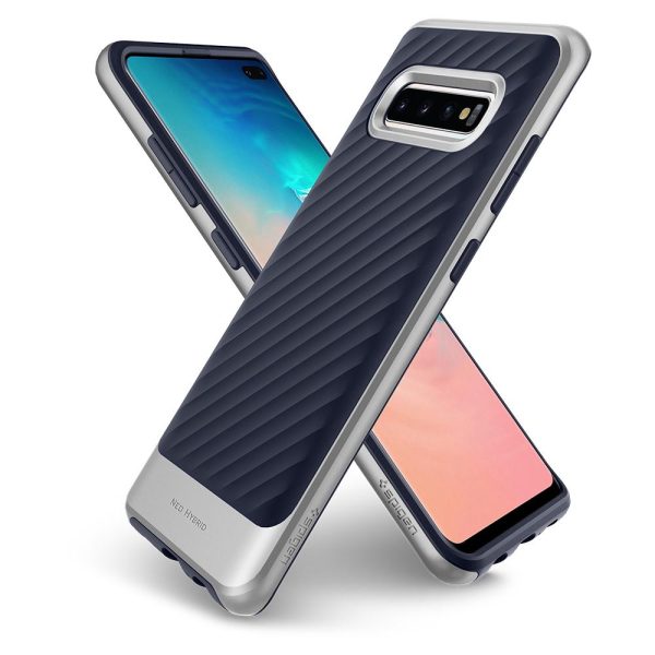 Spigen Galaxy S10+ Case Neo Hybrid Arctic Silver 606CS25776 - Image 5