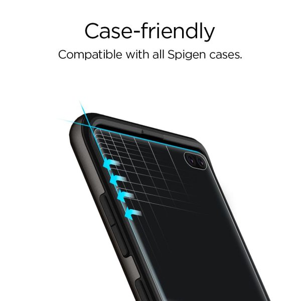 Spigen Galaxy S10+ Film Neo Flex HD (Front 2) 606FL25695 - Image 3