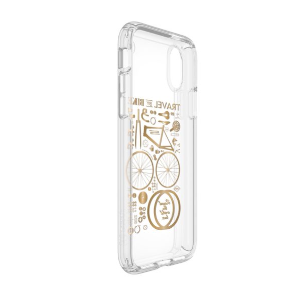 SPECK PRESIDIO CLEAR + PRINT IMPACT PROTECTION CASE FOR IPHONE XS / X - Image 6
