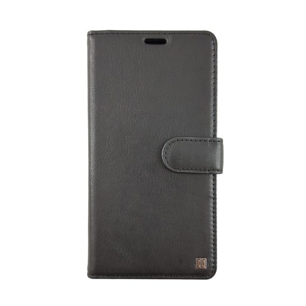 uuipxslf001_-_front_1024x1024 Uunique iPhone X/Xs Protective Original Genuine Leather Folio Wallet Black - Image 1