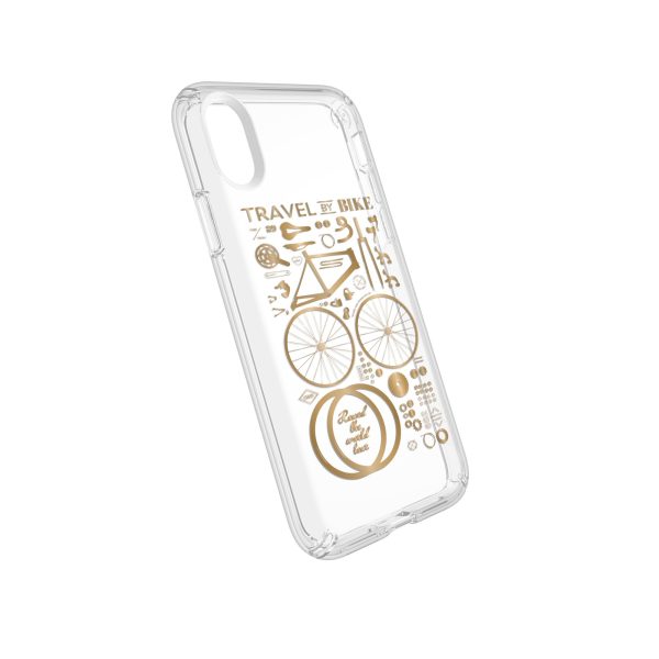 SPECK PRESIDIO CLEAR + PRINT IMPACT PROTECTION CASE FOR IPHONE XS / X - Image 7