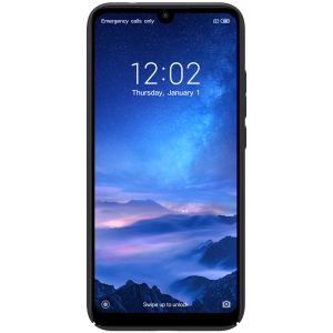 Redmi Note 7 / Redmi Note 7 Pro Frosted Shield Hard Cover by Nillkin - Black - Image 3