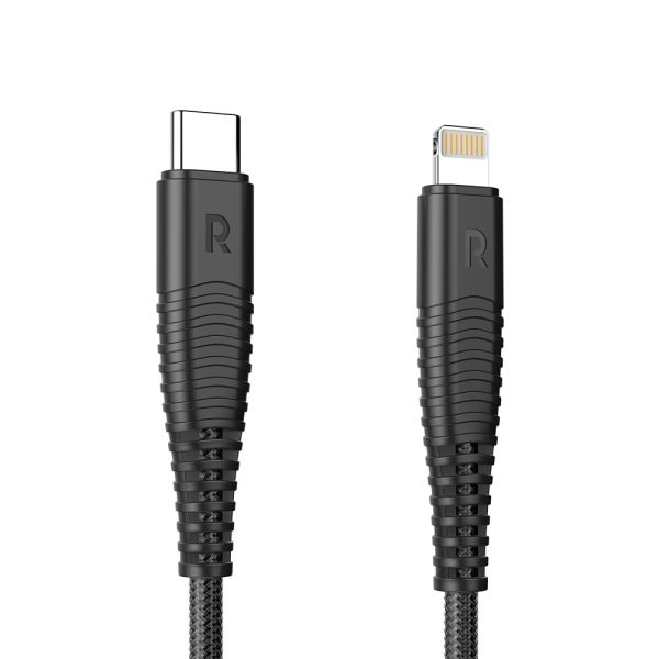 Type C to Lightning Cable by RavPower MFi Certified for Fast Wired Charging - 3 Feet - Black - RP-CB020 - Image 9