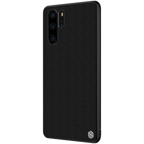 Textured Huawei P30 Pro Nylon Sleek Case by Nillkin - Black - Image 4
