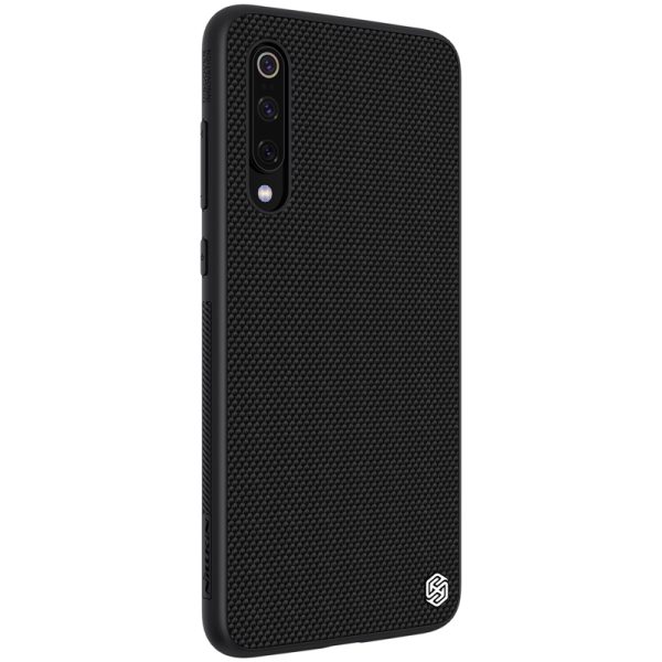 Textured Xiaomi Mi 9 Nylon Sleek Case by Nillkin - Black - Image 3