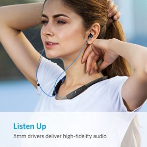 Anker SoundBuds Lite In-Ear Bluetooth Headset, Black & Blue - A3271HJ1 - Image 3