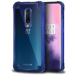 OnePlus 7 Pro Bond X Hybrid Transparent Case by KAPAVER - Nebula Blue