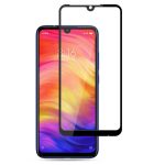 Redmi Note 7 Glass Protector Full Glue Edge to Edge Tempered - Black