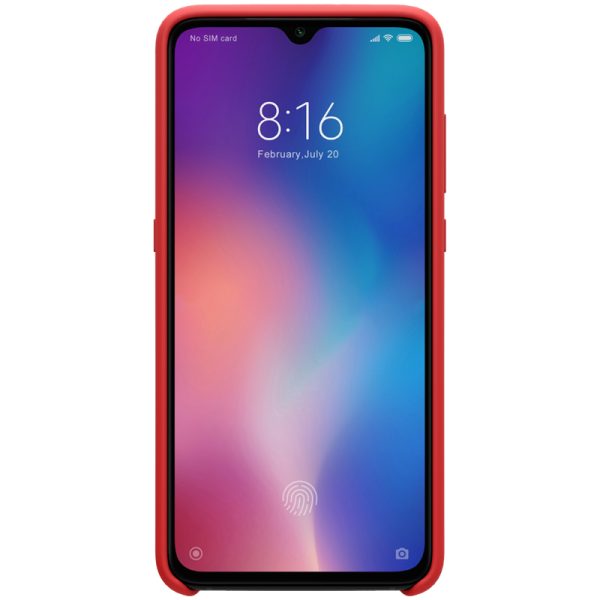 Flex Pure Xiaomi Mi 9 Super Soft Premium TPU Case by Nillkin - Red - Image 3