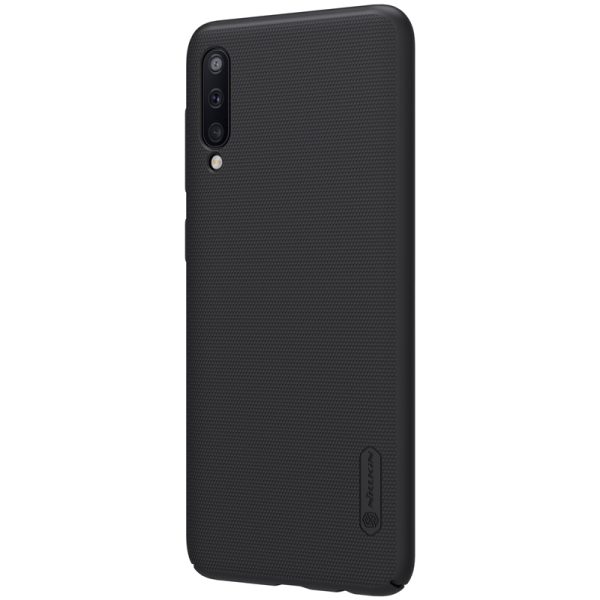 黑3 Galaxy A50 Frosted Shield Hard Cover by Nillkin - Black - Image 3