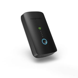 RAVPower Filehub Plus, Wireless Travel Router N300, , 6000mAh Battery, DLNA NAS Sharing Media Streamer - RP-WD03