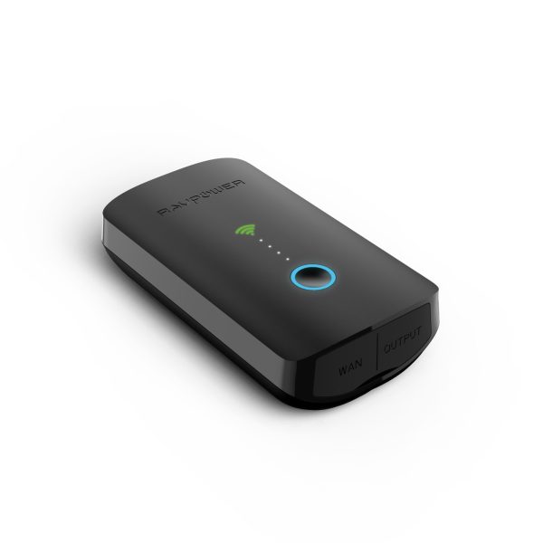 RAVPower Filehub Plus, Wireless Travel Router N300, , 6000mAh Battery, DLNA NAS Sharing Media Streamer - RP-WD03 - Image 2